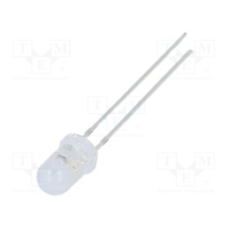 1 pcs x OPTOSUPPLY - OST1MA51A5A - LED, 5mm, RGB, blinking,tricolour, 100°, 3.8÷5V, 20mA, Front: convex
