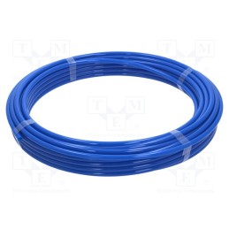 1 pcs x PNEUMAT-259.03SB-25 - Pneumatic tubing, max.7bar, L: 25m, polyetylene, Economy, blue