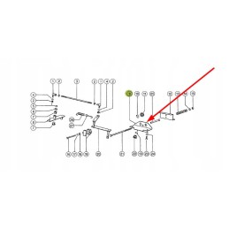 822139 0 twine wrapping brake stop