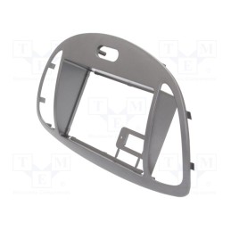 1 pcs x PER.PIC. - MA39023.2/T - Radio frame, Hyundai, 2 DIN, silver