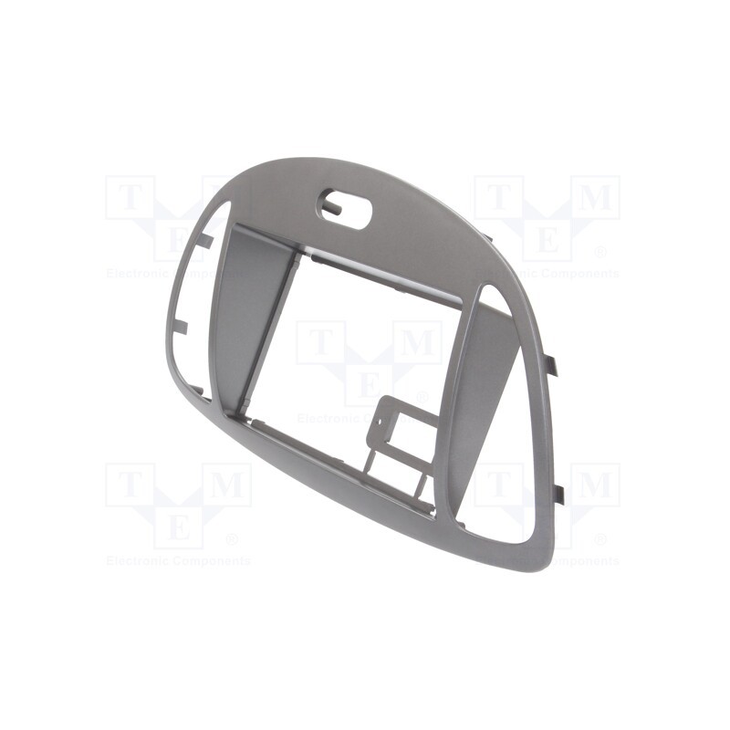 1 pcs x PER.PIC. - MA39023.2/T - Radio frame, Hyundai, 2 DIN, silver
