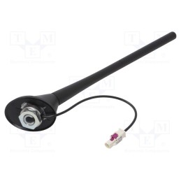 1 pcs x CALEARO - 7677865 - Antenna, car top, 0.2m, AM,FM, Fiat,Renault,Seat,VW,Škoda, 0.2m