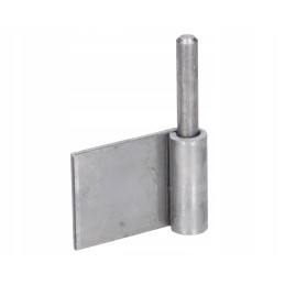 Universal hinge for welding, left