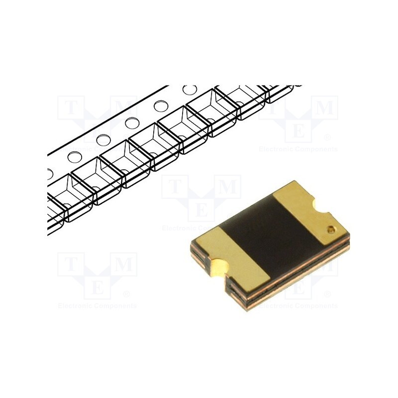 3 pcs x BOURNS - 1652200 - Fuse: PTC polymer, 1.5A, Imax: 40A, PCB,SMT, MF-SM, 2920, reel