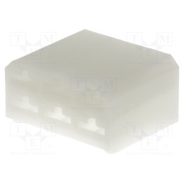 2 pcs x TE Connectivity - 280314 - Terminals cover, female, ways: 6, natural, FASTIN-FASTON