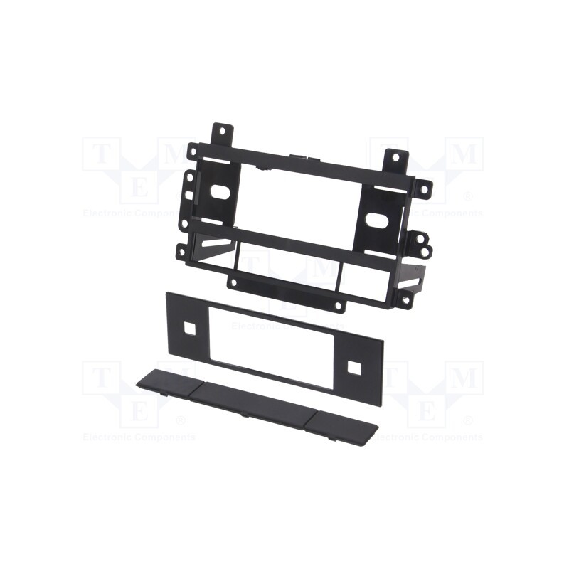 1 pcs x ACV - 281238-01-0 - Radio frame, Cadillac,Chevrolet,Hummer,Pontiac, 1 DIN, black