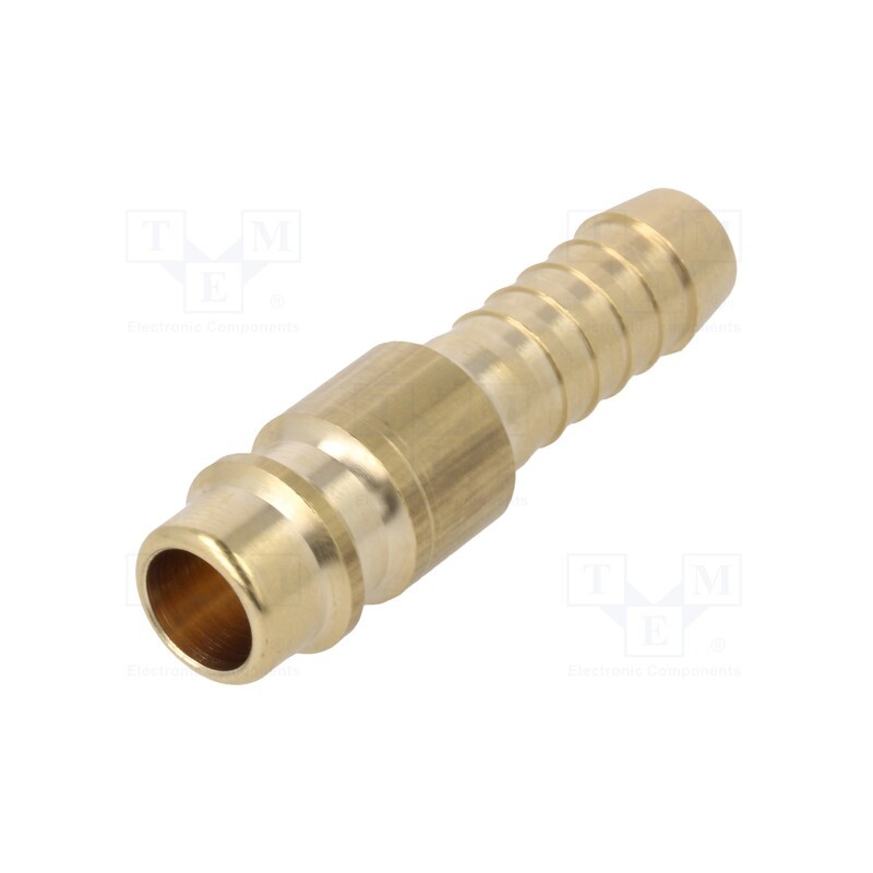 1 pcs x PNEUMAT-ES 8 S - Quick connection coupling, 0÷35bar, brass, 44mm, 1000l/min