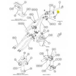 Screw mounting the actuator valve kick 1053485 originals