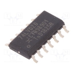 5 pcs x NEXPERIA - 74LV02D,112 - IC: digital, NOR, Ch: 4, IN: 2, TTL, SMD, SO14, 1÷5.5VDC, -40÷125°C