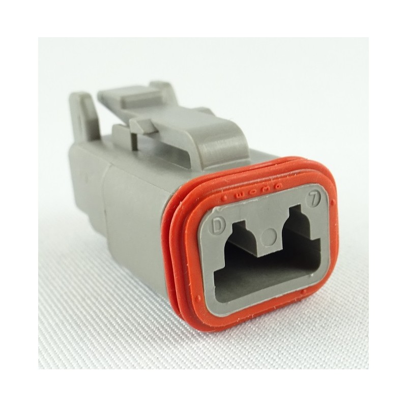 Temperature sensor plug, 2-pin connector