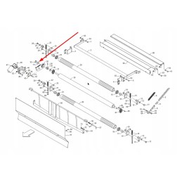 B01534416r spacer 35 x 43 x 1
