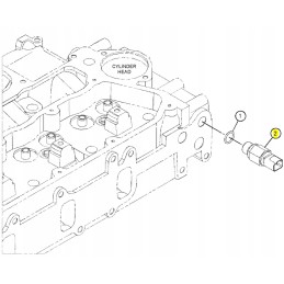 Water temperature sensor cat 428d2 428e
