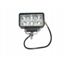 Work lamp 6 LED 12v 24v rectangular halogen lamp