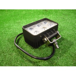 Work lamp 6 LED 12v 24v rectangular halogen lamp