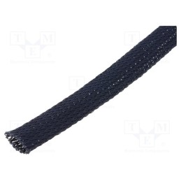 400 m x CYG/KTG - CYG-PET12 - Polyester braid, ØBraid : 11÷14mm, polyester, black, -70÷125°C