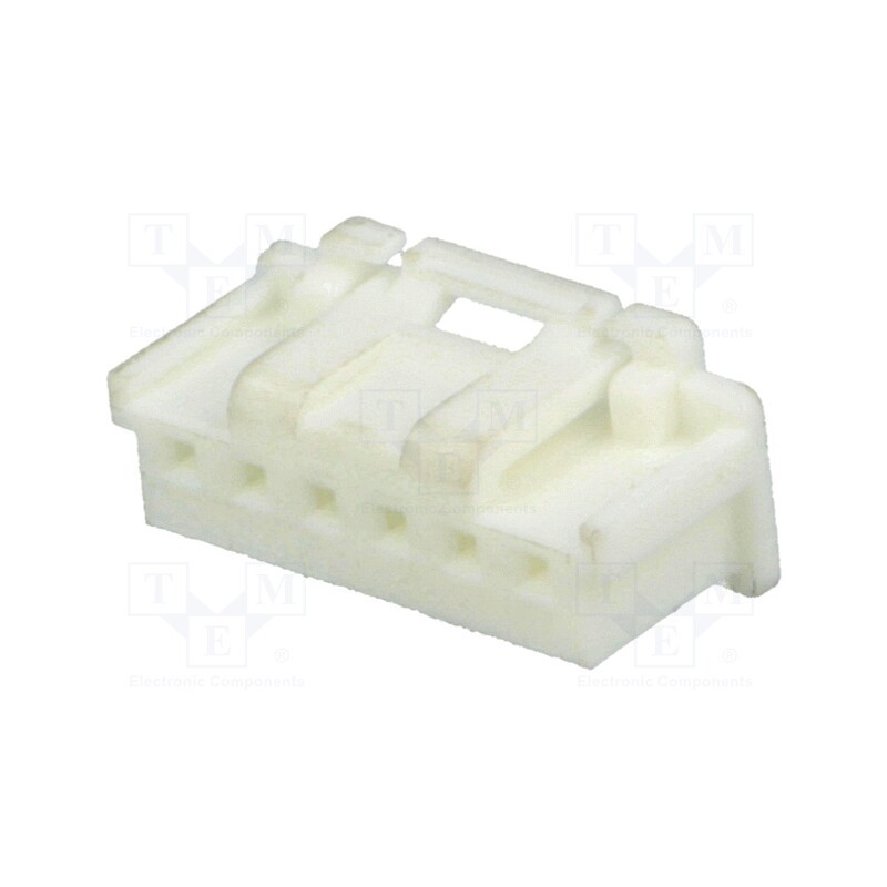 2 pcs x MOLEX - 5023510600 - Plug, wire-board, female, DuraClik, 2mm, PIN: 6, w/o contacts, 3A