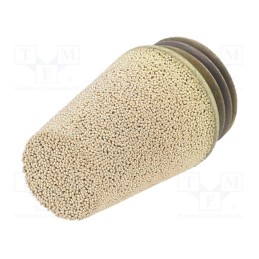 1 pcs x PNEUMAT-1862742 - Sound suppression silencer, Thread: G 1/4', sintered bronze