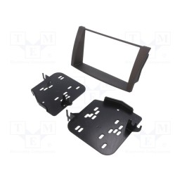 1 pcs x ACV - 381143-12 - Radio frame, Hyundai, 2 DIN, black