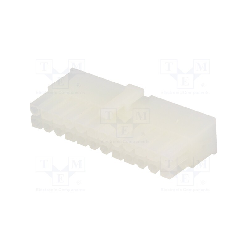 2 pcs x Amphenol Communications Solutions - MF42-HF-24 - Plug, wire-board, female, MF42, 4.2mm, PIN: 24, w/o contacts