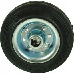 Metal-rubber wheel with 100 mm sleeve
