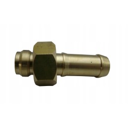 Hose end fi 19 brass BS19