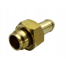 Hose end fi 19 brass BS19