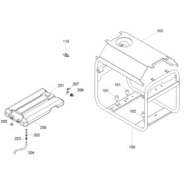 Wacker gv shock absorber 45x40 0157450