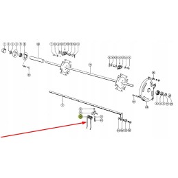 807297 2 spring pick-up finger 5 x 180 mm