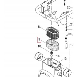 BS DS pre-air filter 5000095294 0095294
