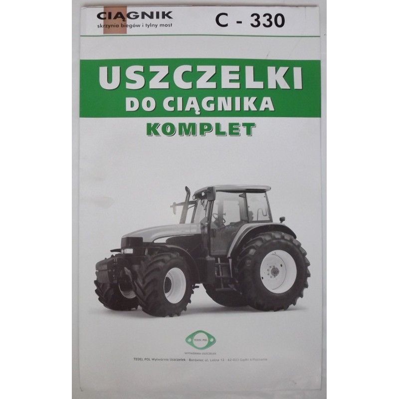 Gearbox gasket set, bridge C 330