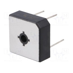 1 pcs x DC COMPONENTS - BR501W - Bridge rectifier: single-phase, Urmax: 100V, If: 50A, Ifsm: 500A