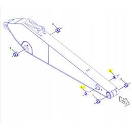 Stick Cat Crawler Excavator Arm Bushing