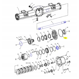 CVA seal in the cat rear axle