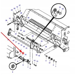 700711347 screw with collar 5 8 11 x 2 1 2
