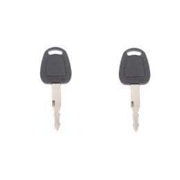 2x key door ignition key daewoo doosan bobcat terex f900 k1009605