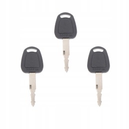 3x key door ignition key daewoo doosan bobcat terex f900 k1009605