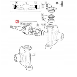Polos rear complete jcb 3cx super 4cx 914 m0343