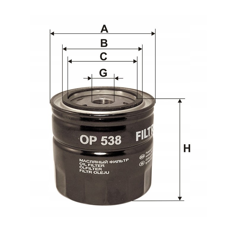 Renault dac oil filter
