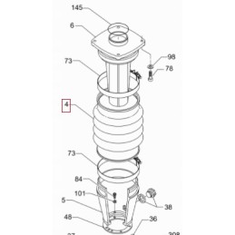 Bellows bs ds 5001006882 1006882