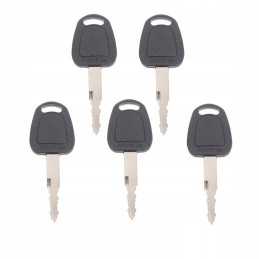 5x key door ignition key daewoo doosan bobcat terex f900 k1009605