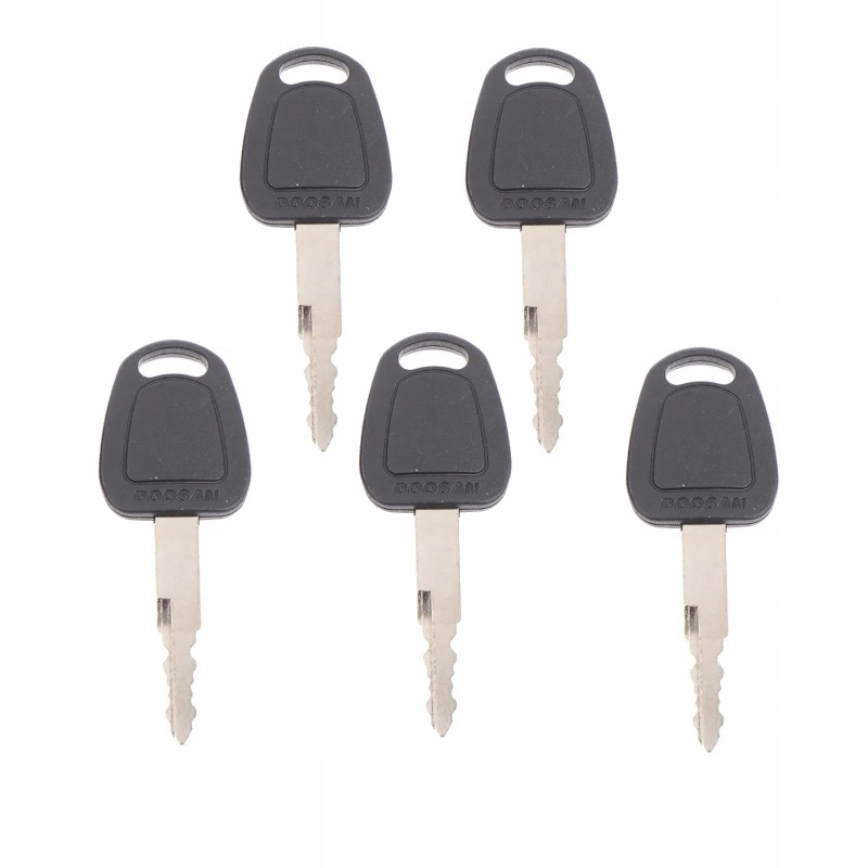 5x key door ignition key daewoo doosan bobcat terex f900 k1009605