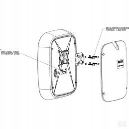Mirror with remote control 7130004am