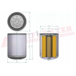 Hifi filter so 059 engine oil filter