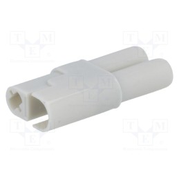 2 pcs x EDAC - 520-210-002 - Plug, Connector: wire-wire, 520, PIN: 2, 8.5A, hermaphrodite