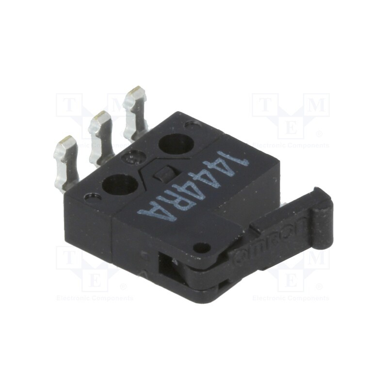 1 pcs x OMRON OCB - D2MQ-4L-1-R - Microswitch SNAP ACTION, 0.5A/30VDC, SPDT, ON-(ON), Pos: 2, IP40
