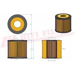 Hifi filter so 7127 engine oil filter