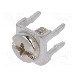 2 pcs x KEYSTONE - 7775 - Terminal: screw terminal, low profile, THT,screw terminal, 7x5mm