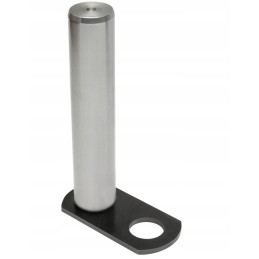 Front arm carriage mounting pin cat