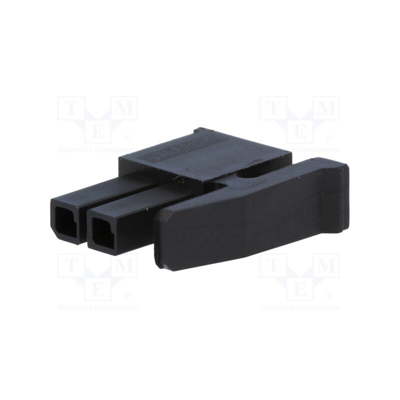 2 pcs x TE Connectivity - 794617-2 - Plug, wire-board, female, Micro MATE-N-LOK, 3mm, PIN: 2, for cable