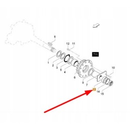 Bg3302007 spacer sleeve